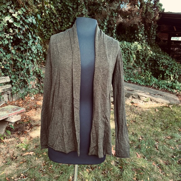 Express Dark Olive Green Cardigan - Picture 10 of 12